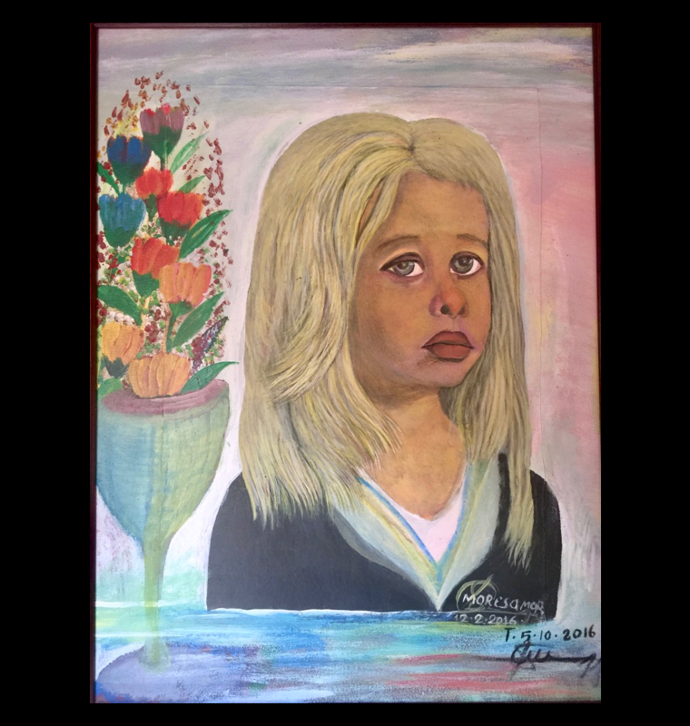 arte pintura isa retrato