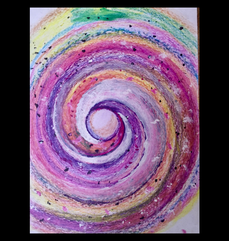 arte pintura ojo fuerza